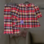 Cotton Flannel Winter Set for Girls (2–12Y)