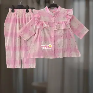 PinkStar Cotton Flannel Top-set 2-12y (M8T6)