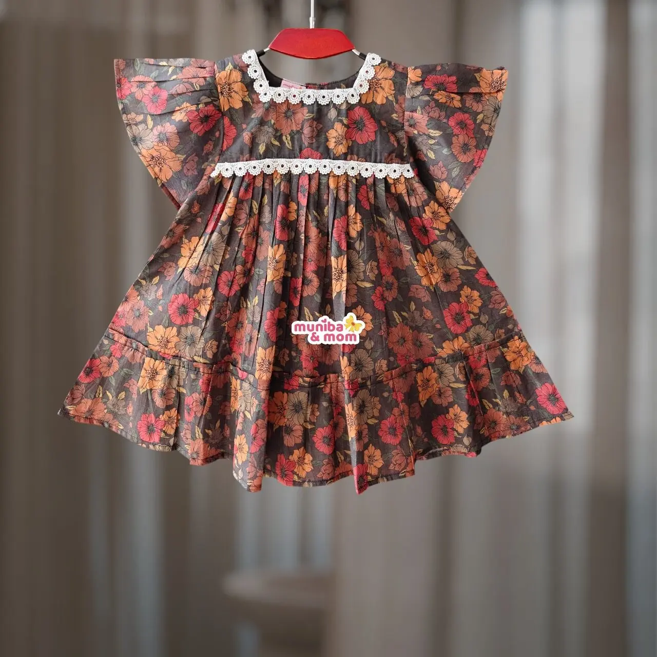 Black Joba Pure Cotton Frock PC193T1