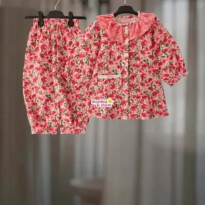  Misty Orchid Muslin Cotton Top-set DM11T1