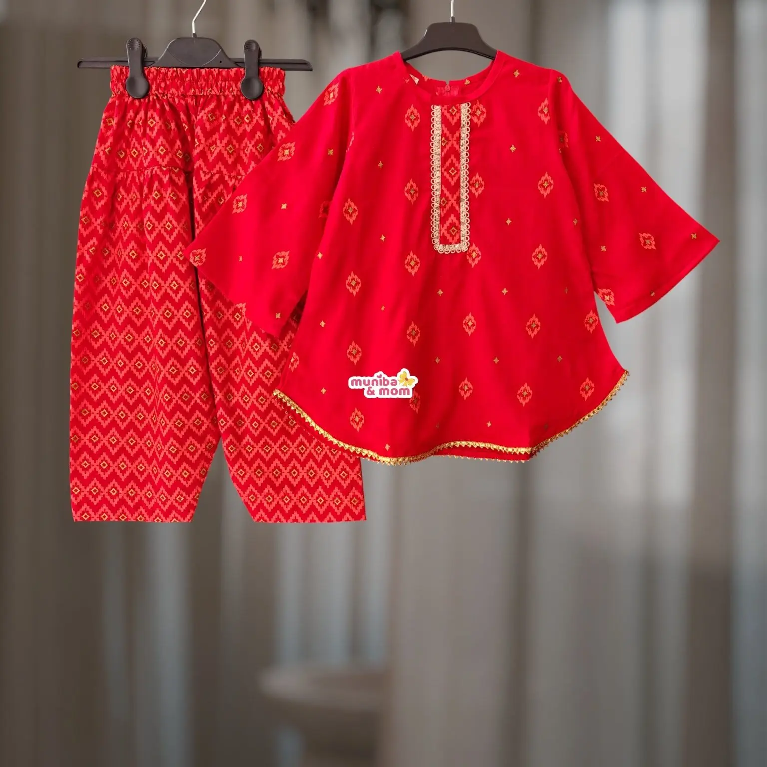 Ac Cotton Red Top-set AC10T1