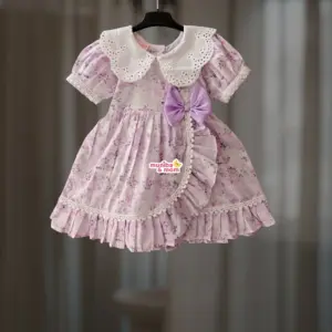 Lavender Rose Frock-set CC108T1