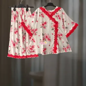  Makhon Soft Crape Cotton Top-set (CC112T2)