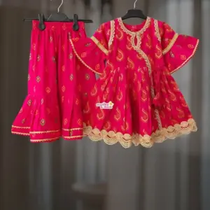 Rani Kurti and Sarara Set Aarong Cotton AC11T1