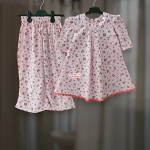 Pink Tulip Girls Top-pant set CC116T2