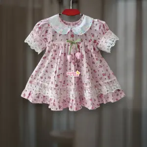 Pink Tulip Ruffled Frock- Pant Set CC116T1