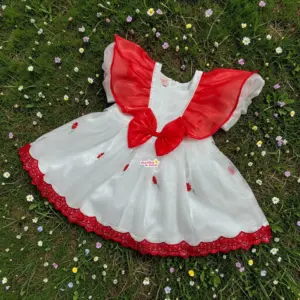 Jimmychoo Shiny Organza  Party Frock JP1T1