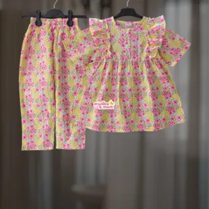 Misti Yellow Premium Cotton Top-Set M7T10